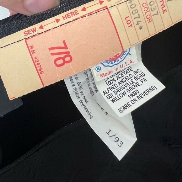 NWT Vintage ‘90s Beaded Halter Spaghetti Strap Mini Dress - Picture 5 of 9